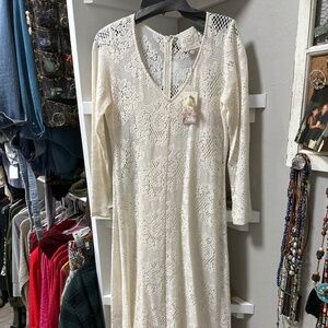 Johnny was lace dress